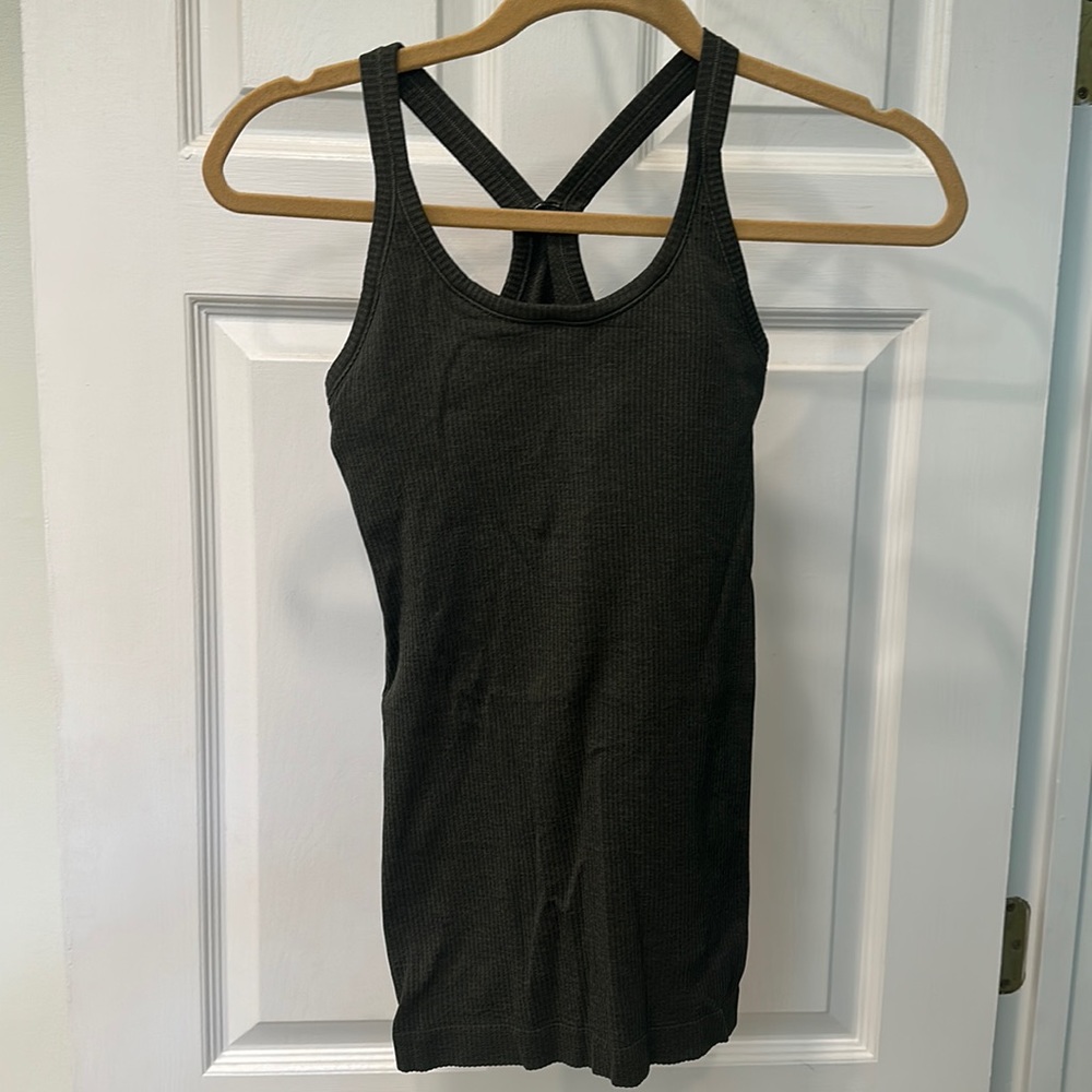 Amazing waffle razor back Lululemon tank!